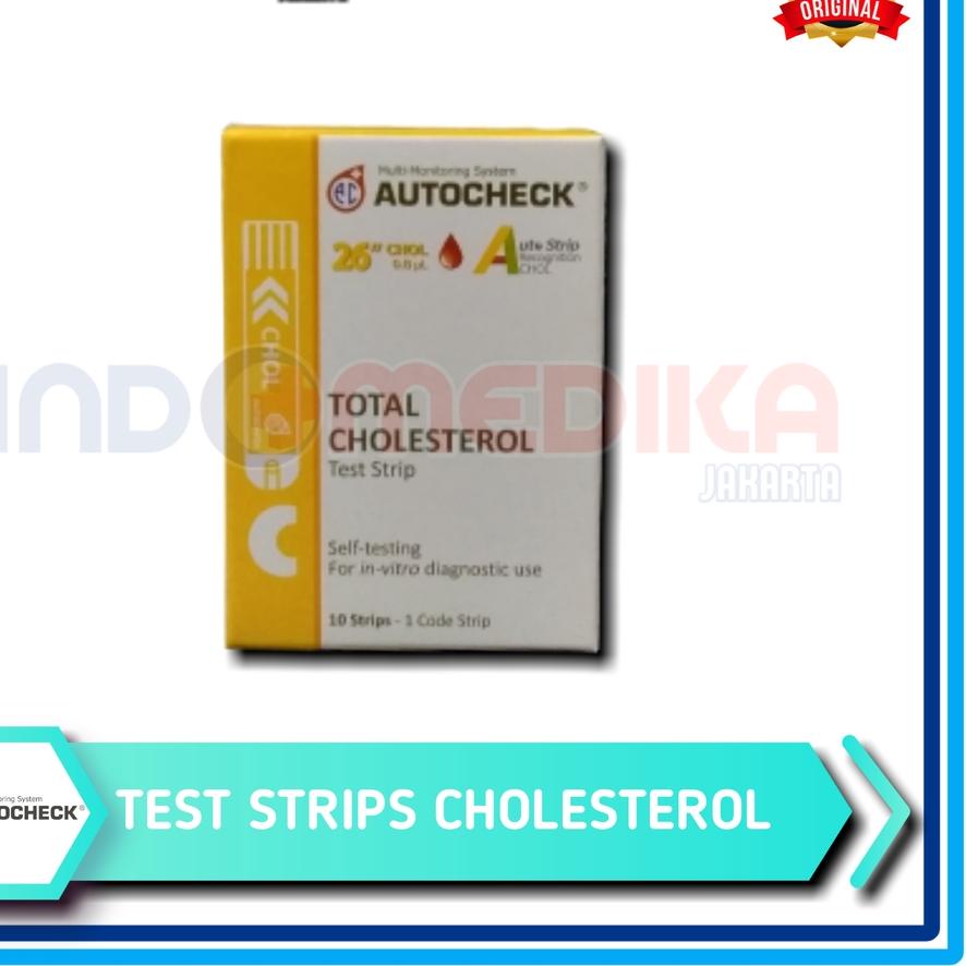☟ Strip  Kolesterol Autocheck  / Strip Cholesterol  AutoCheck / Autocheck Cholesterol ♦