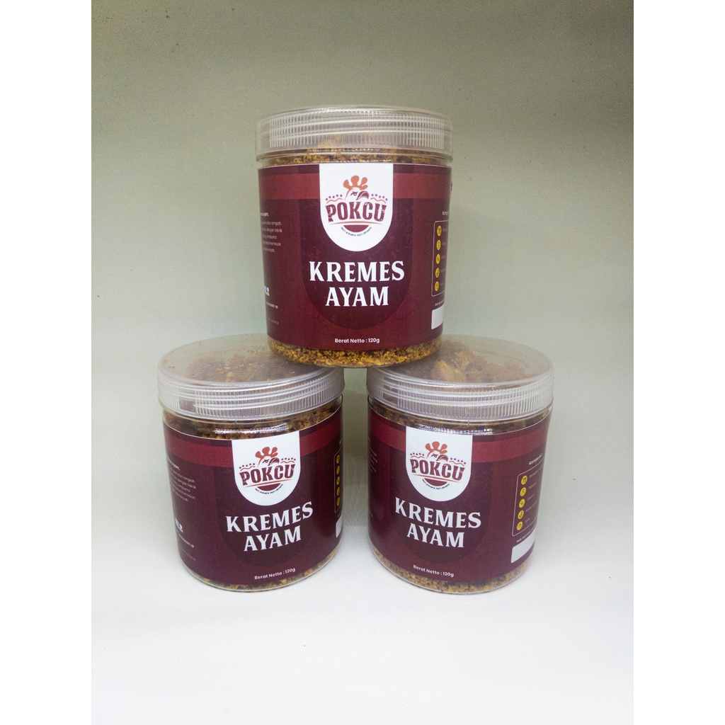 

Pokcu Kremes Ayam 120 gram