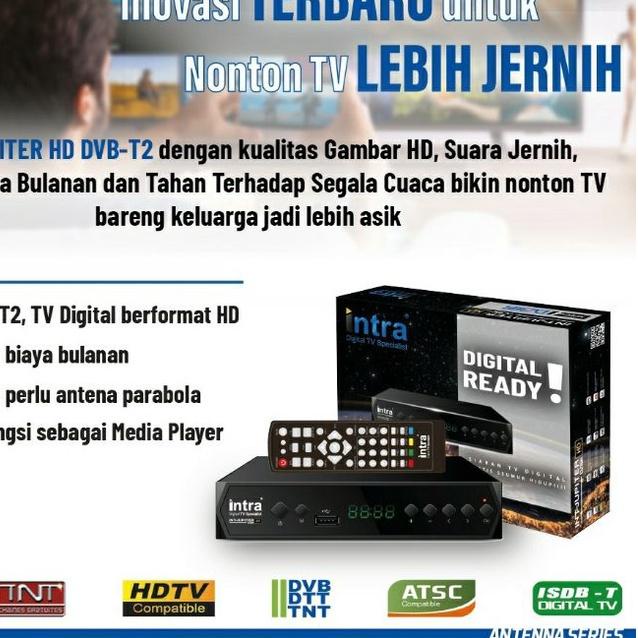 ☪ Resiver digital dvbt2 set top box intra int jupiterHD Dvb T2 ✧