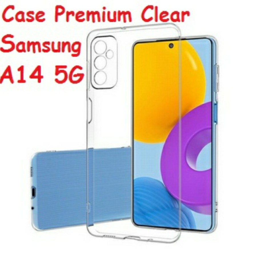 Case Samsung A14 5G Softcase Bening Clear Case / Case Fuze Transparan