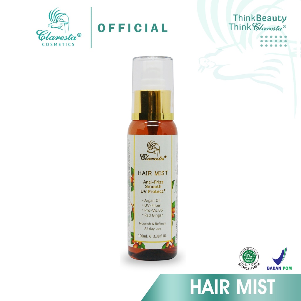 CLARESTA HAIR MIST Anti-Frizz Smooth UV Proctect