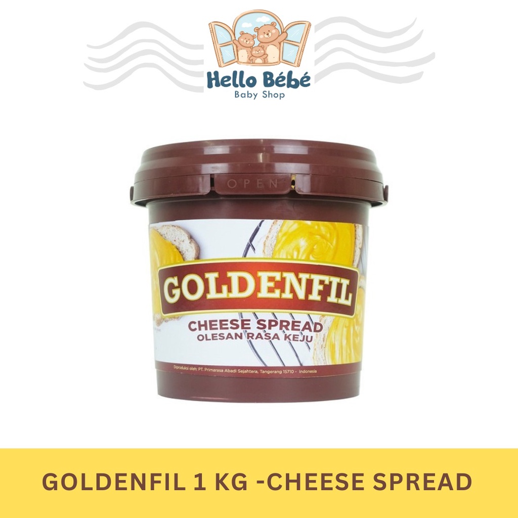 

GOLDENFIL CHEESE CRUNCHY CHEESE SPREAD SAUS KEJU