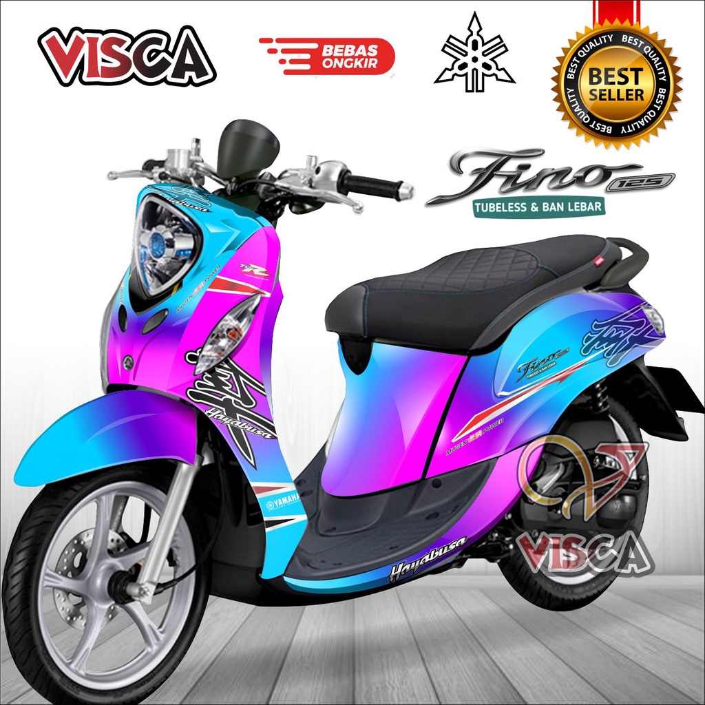 Decal Fino 125 Full Body Stiker Fino 125 Full Body Stiker Fino 125 Full Body Varias Stiker Motor Fin