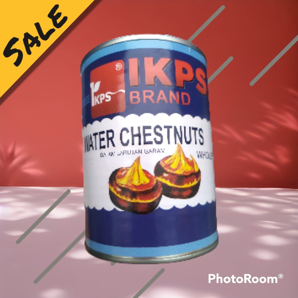 

Kacang Kastanye IKPS Water Chestnuts Kacang dalam larutan garam 567g
