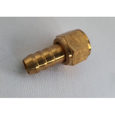 nepel selang spray gun/ sped dico kuningan 1/4 inchi