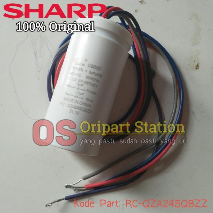 ><><><] KAPASITOR MESIN CUCI SHARP ORIGINAL DAN SEMUA MERK