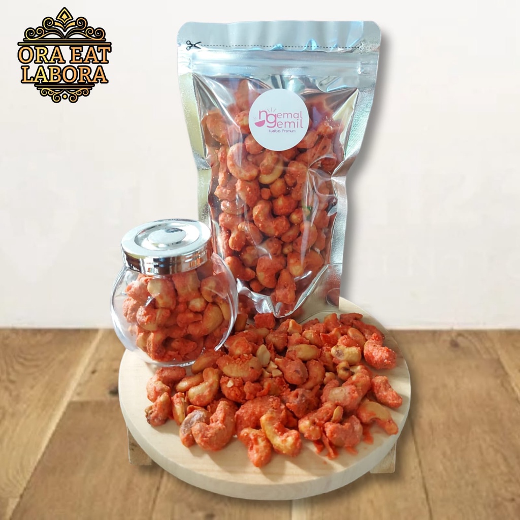 

Kacang Mede Pedas Mete Pedes Spicy Cashew Mede Ala Thailand Kualitas Premium - Ora Eat Labora