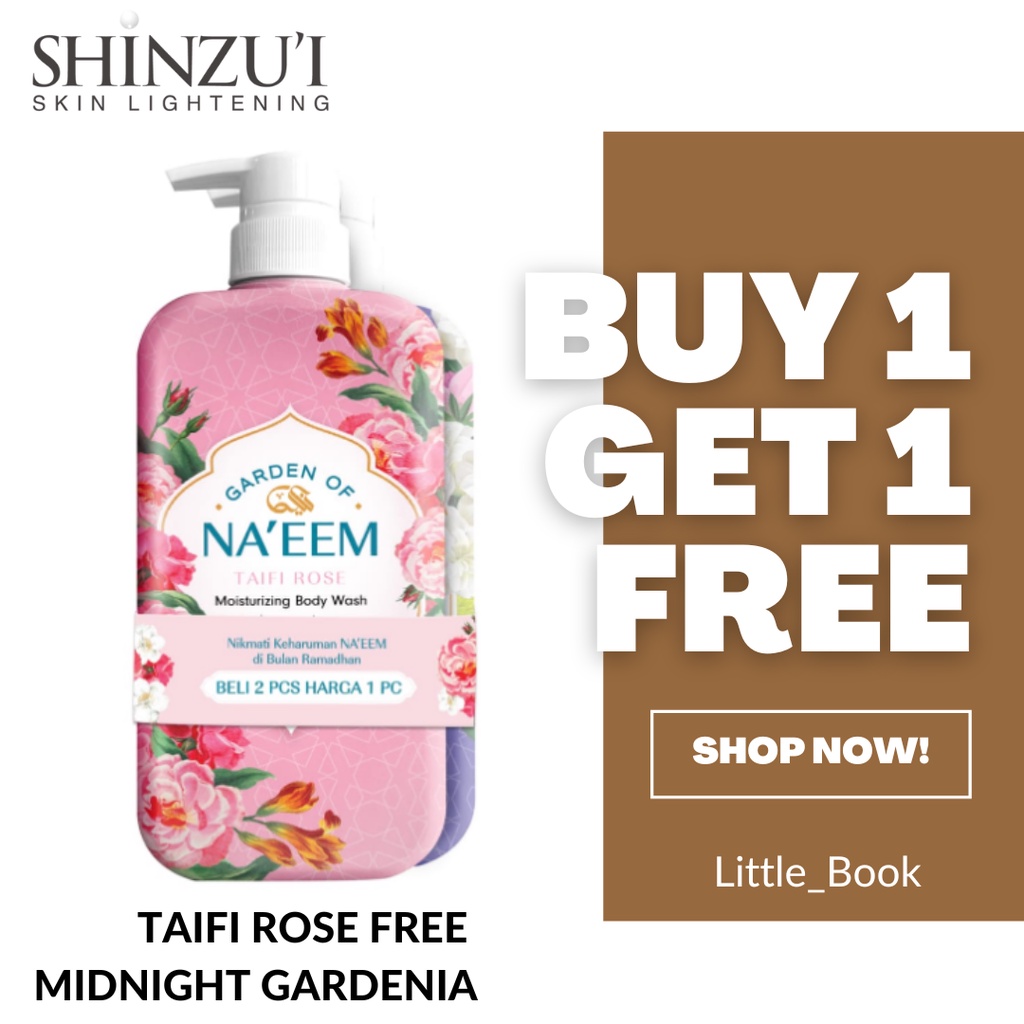 [ PUMP BELI 1 GRATIS 1] ZEN Body Wash Pump 480 ml | Garden Of Naeem Pump 480