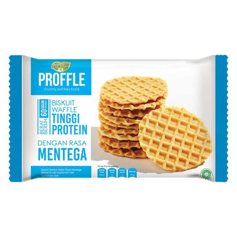 

PROFFLE Biskuit Waffle Mentega 60 g