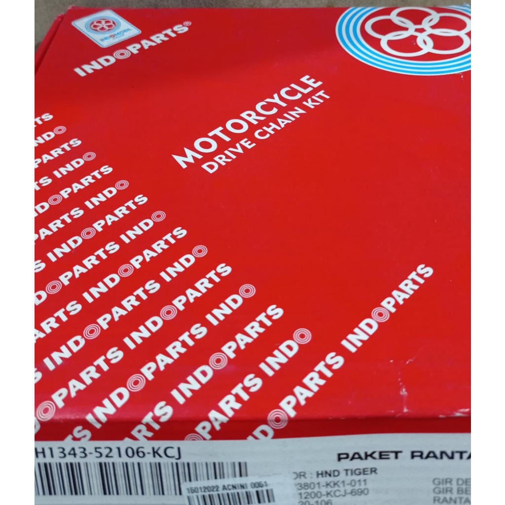 GEAR SET TIGER MERK INDOPART