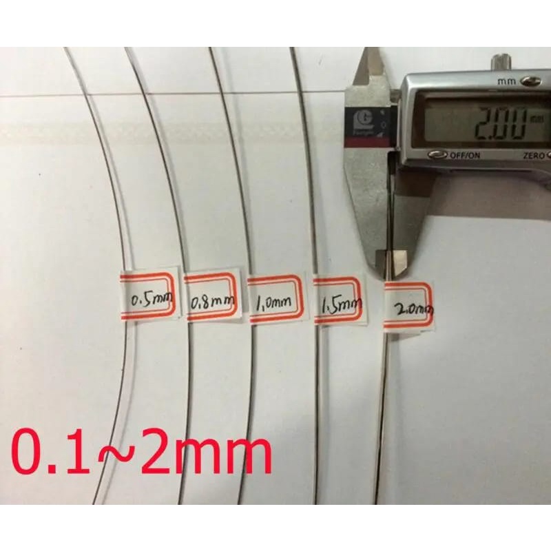 Kawat Baja Hard &amp; Soft / Kawat stainless steel 304 size 1.2mm -2.2mm Harga/10meter