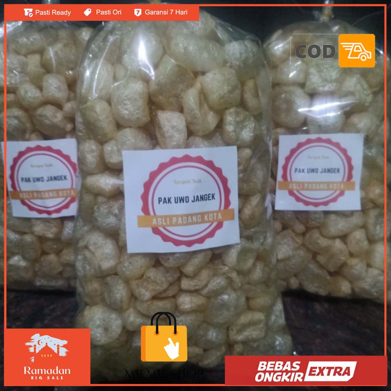 

KERUPUK KULIT PADANG KOTA JANGEK RAMBAK 250gr