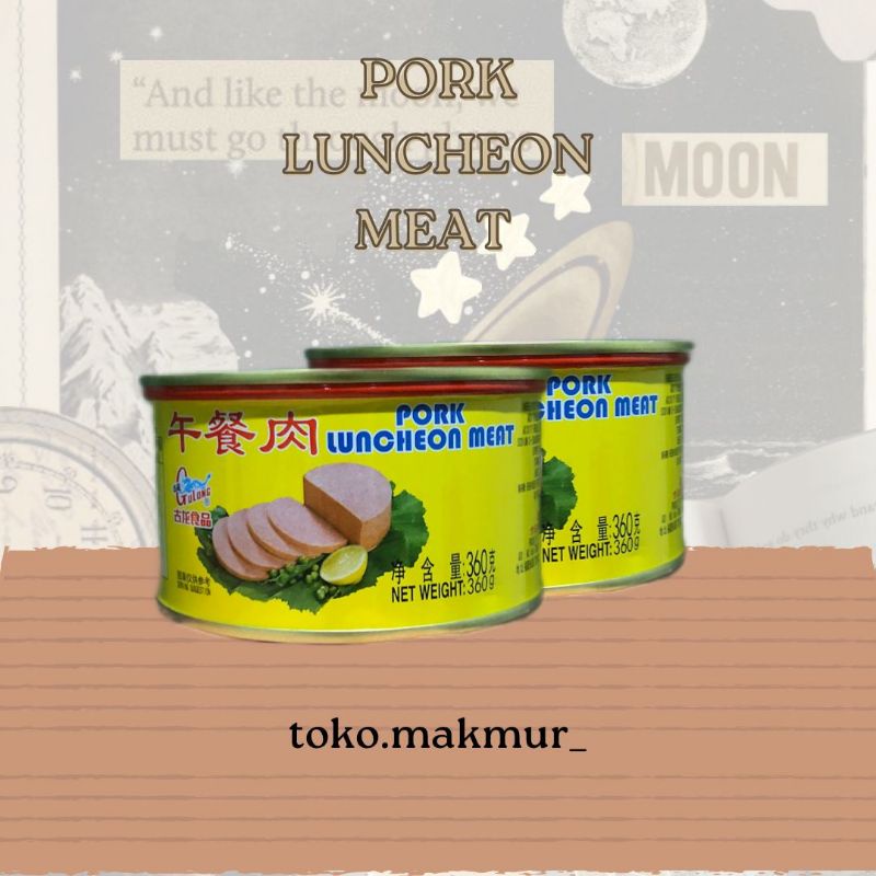 

GuLong Pork Luncheon Meat