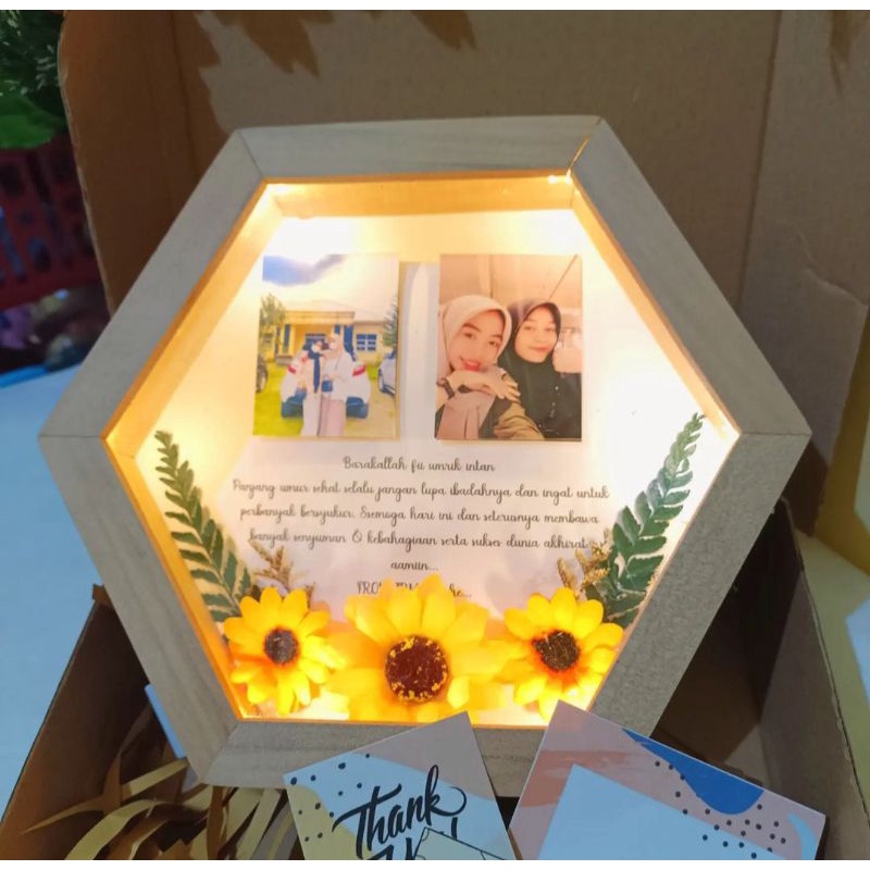 hexa Frame / Rustic Frame / mahar frame