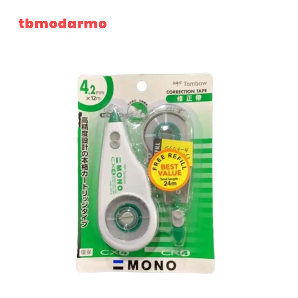 Correction Tape Tombow Mono Free Refill CT-CX4 CT-CR4