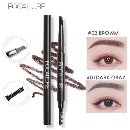 ^ KYRA ^ Focallure Auto Brow Pen Eyebrow Pencil Automatic Waterproof FA18 FA 18