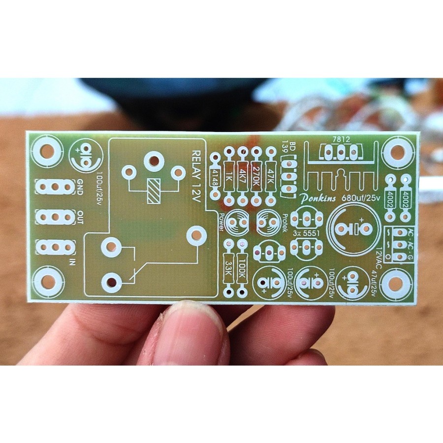 PCB Protektor Speaker Mono / Protek / Protector Bahan Fiber FR4