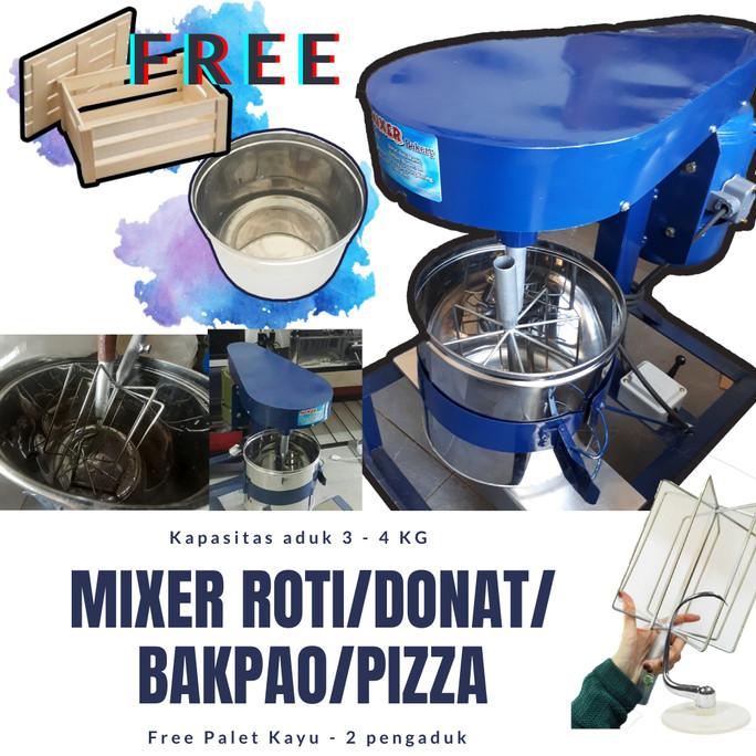 ~~~~~] PENGADUK ADONAN DONAT - DONAT SLIME MIXER - MIXER KUE KITCHEN AID