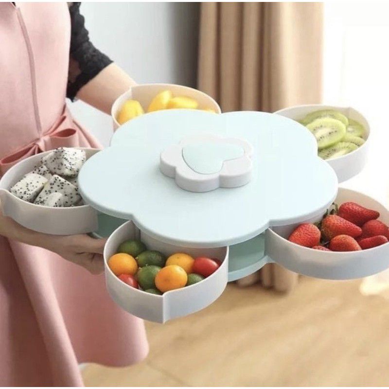 Toples bunga mekar /toples bunga putar