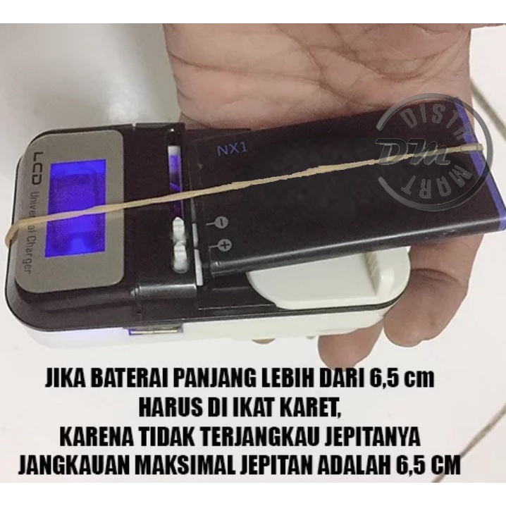 Universal Desktop Charger Jepit /Carger Kodok