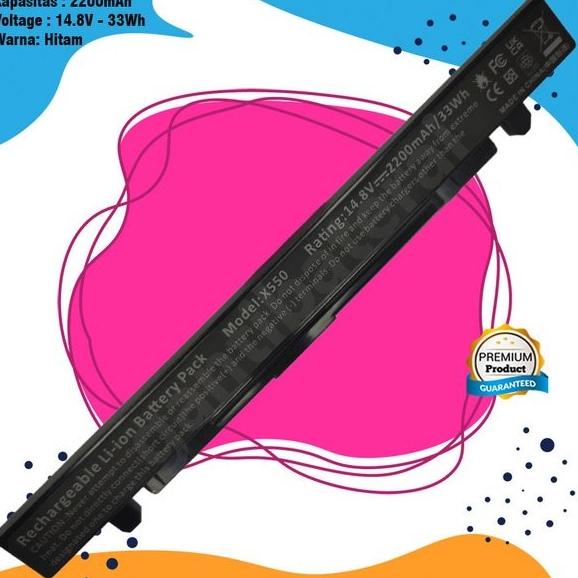 Baterai Asus x550 x550v x550vb x550vw x550vx A41-X550A OEM