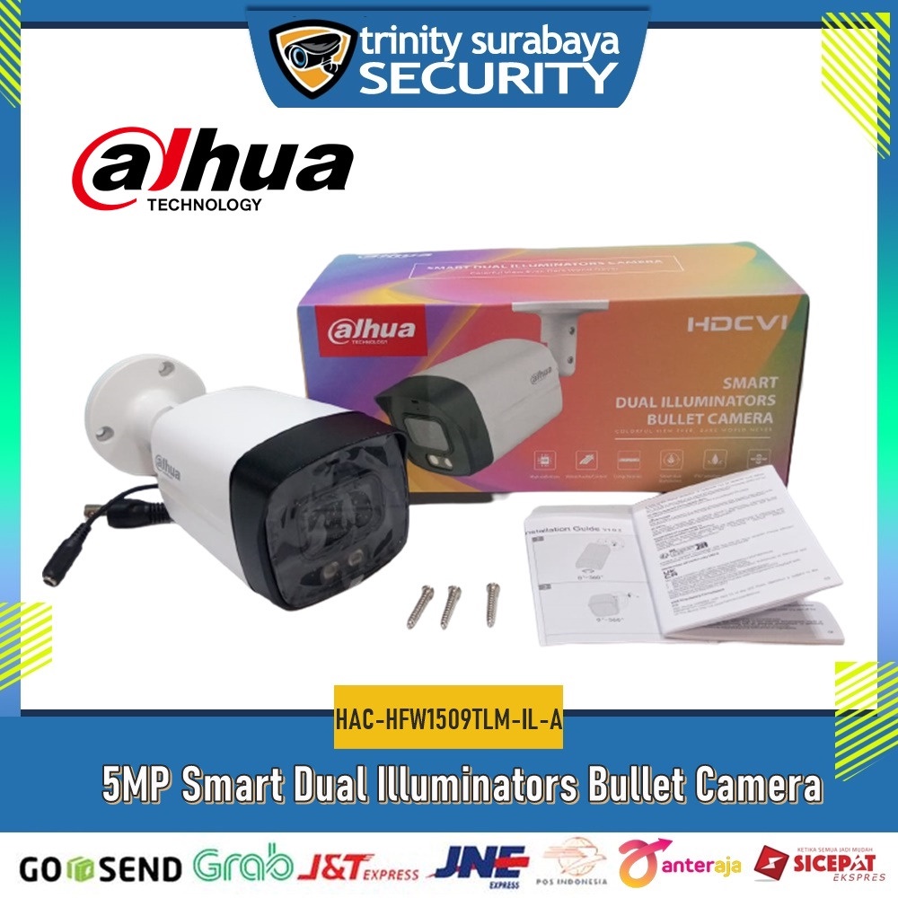 DAHUA 5mp Fullcolor Built-in Mic Smart Dual Illuminators Outdoor