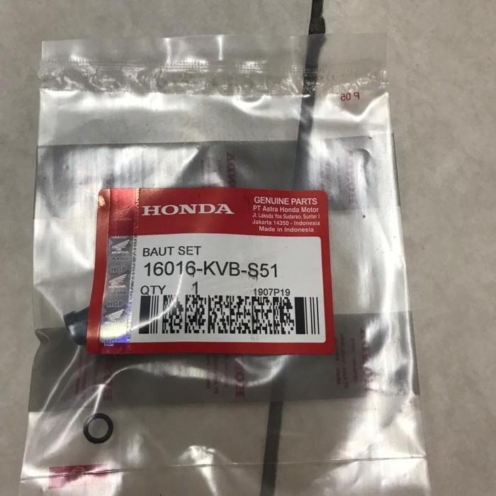 Baut Setelan Angin Gas Injeksi Screw Set Beat 16016 Kvb S51