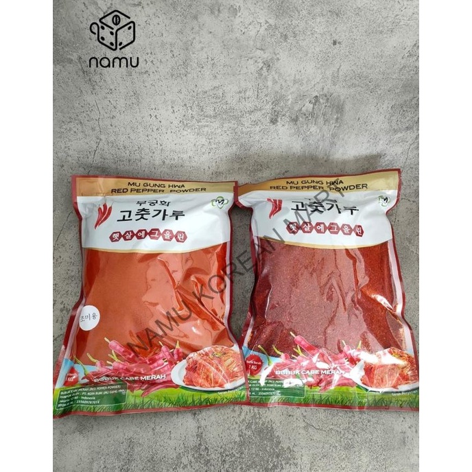 

(:(:(:(] Mugunghwa Red Pepper Powder 1kg / Bubuk Cabe Korea / Red Pepper Powder