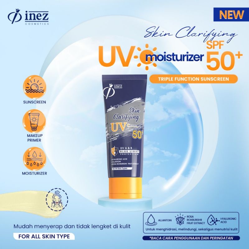 ❤ MEMEY ❤ INEZ Skin Clarifying UV Moistutizer Sunscreen Spf 50