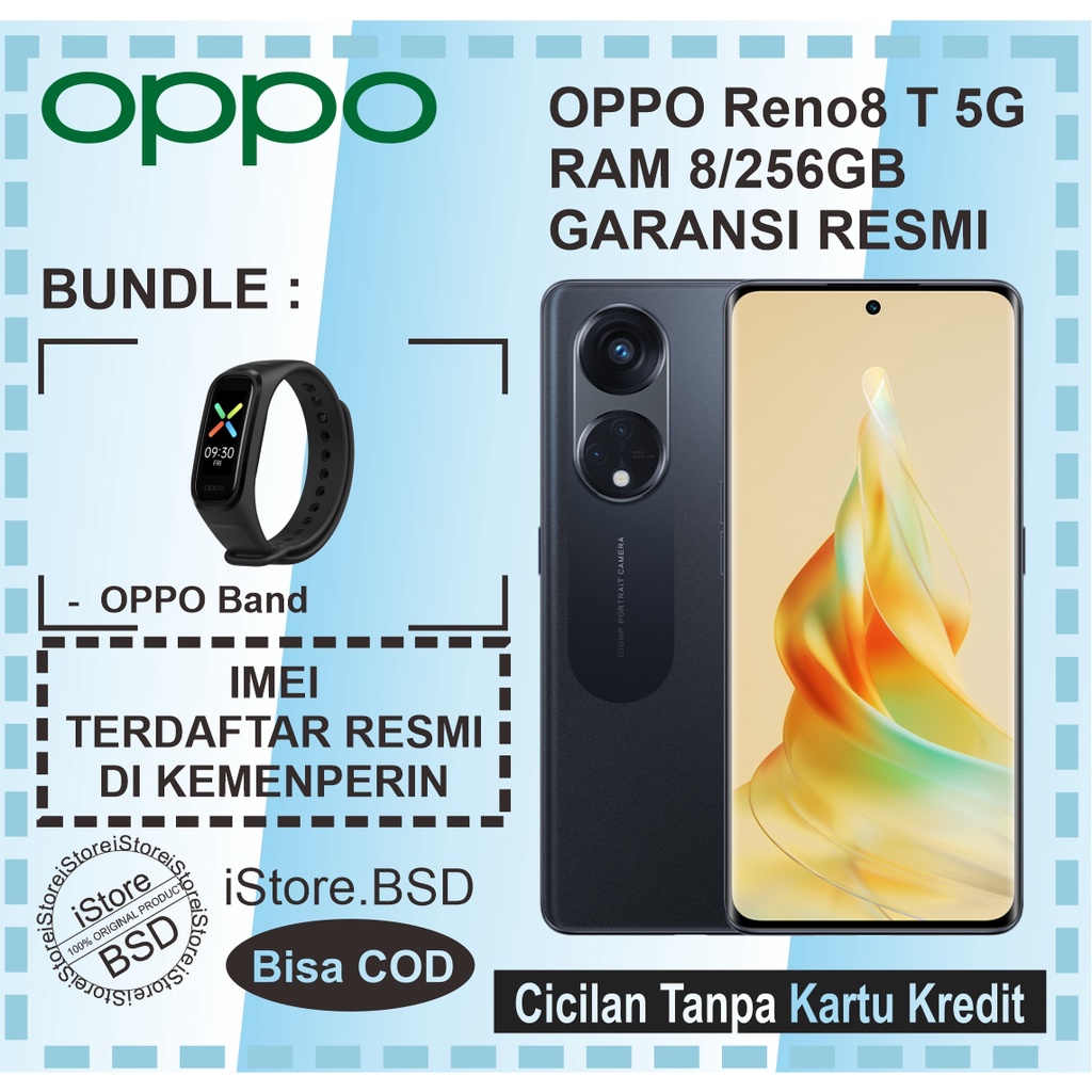 OPPO RENO 8T 5G RAM 8/256GB | 108MP Camera | 67W SUPERVOOC | AMOLED