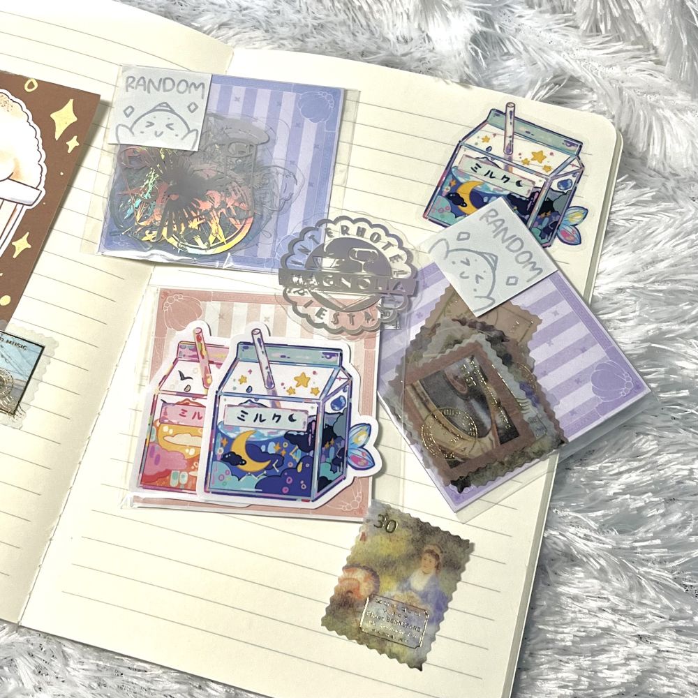 

ATELIERNOM Journaling Sticker Pack / Stiker Die Cut Ilustrasi