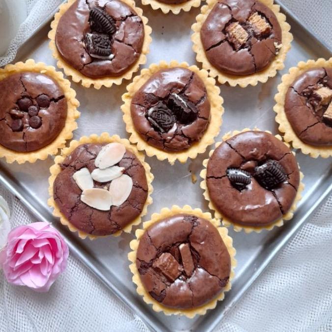 

✿ Pie Fudgy Brownies (12pcs) 20x20 cm by Ababakuki ➲