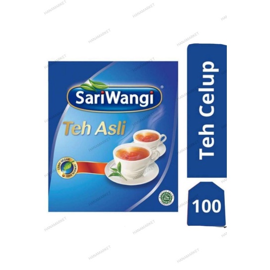 

Teh Sariwangi 100 bags Teh Asli - Exp April 2027