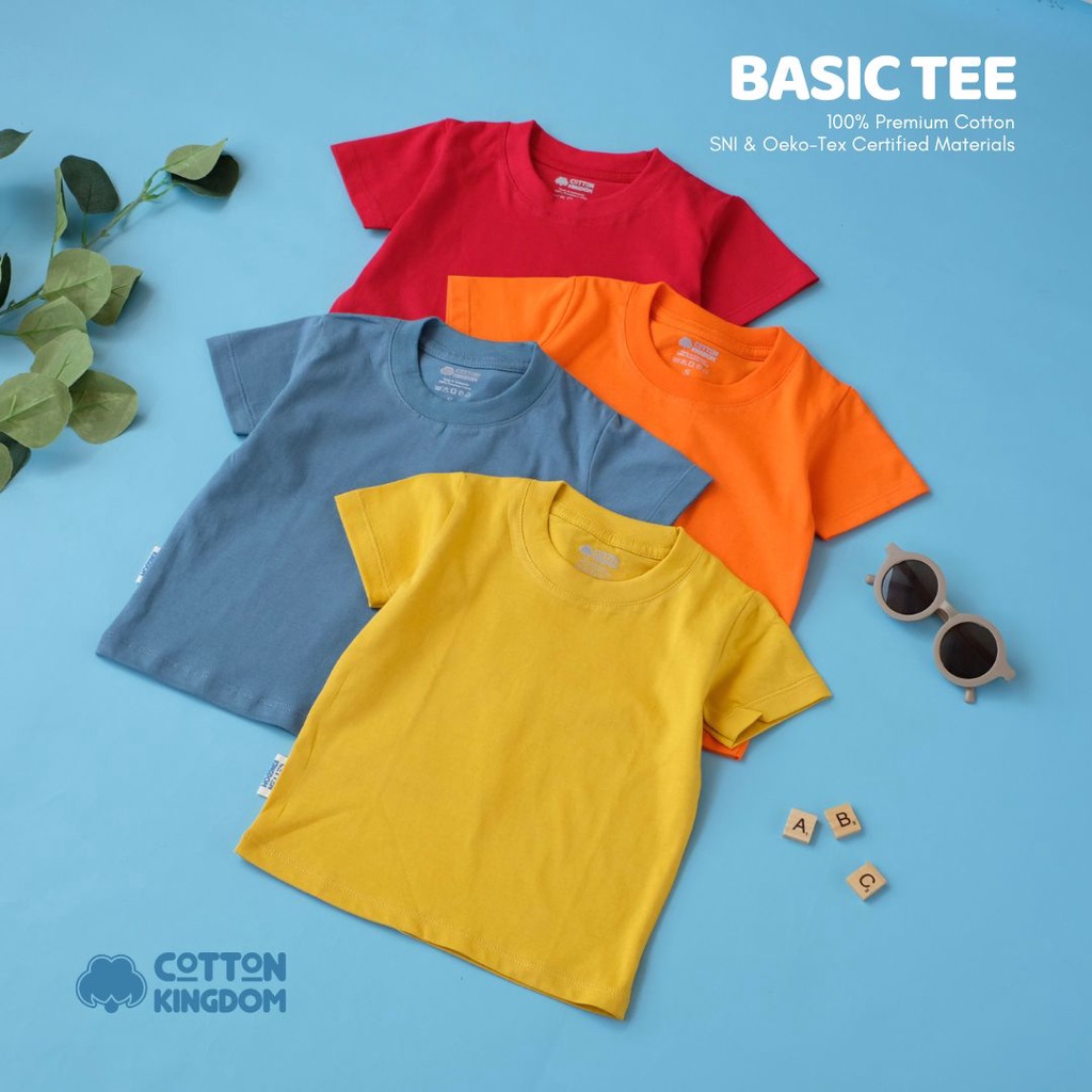 Cotton Kingdom Basic Tee Summer Beach Series - Kaos Anak / Atasan Anak / Kaos Bayi / Atasan Bayi