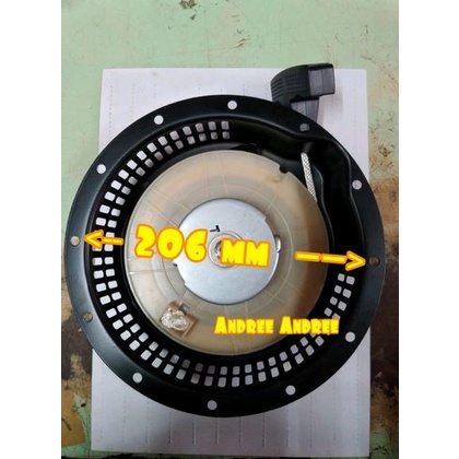 Recoil Starter - Kap Engkol Genset Diesel Silent 186 K-90 KDE-6700 Kipor Kama Yamamoto Yanmar