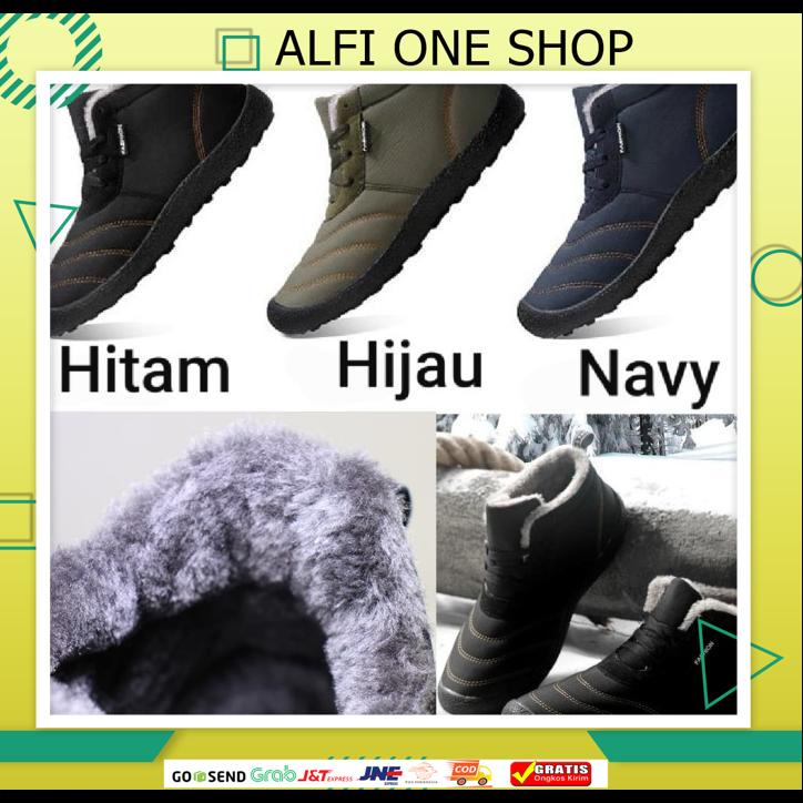 SEPATU BOOTS PRIA MUSIM DINGIN / WINTER SNOW BOOTS  SEPATU BOOTS PRIA MUSIM DINGIN / WINTER SNOW BOO