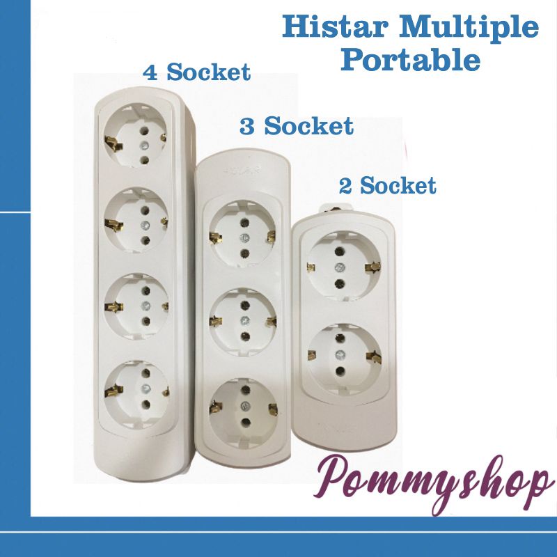 Histar Multiple Portable Socket Outlet ADP002C / ADP003C / ADP004C