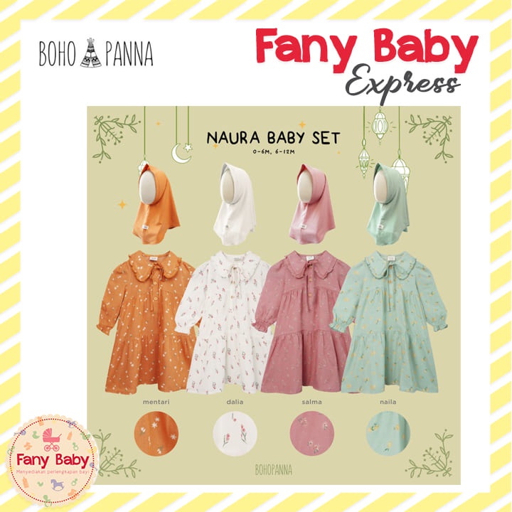 BOHOPANNA - RAYA COLLECTION - NAURA BABY SET