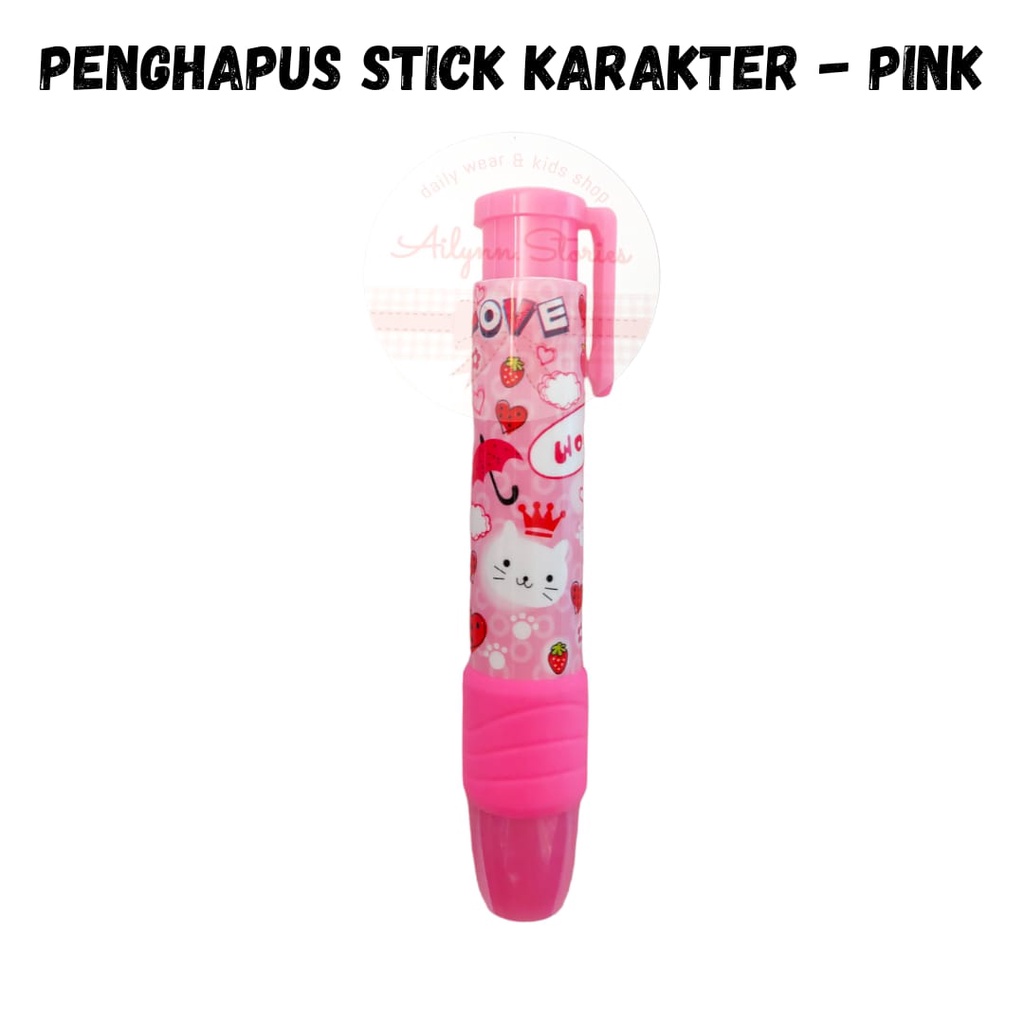 Eraser Stik / Penghapus Stik Karakter