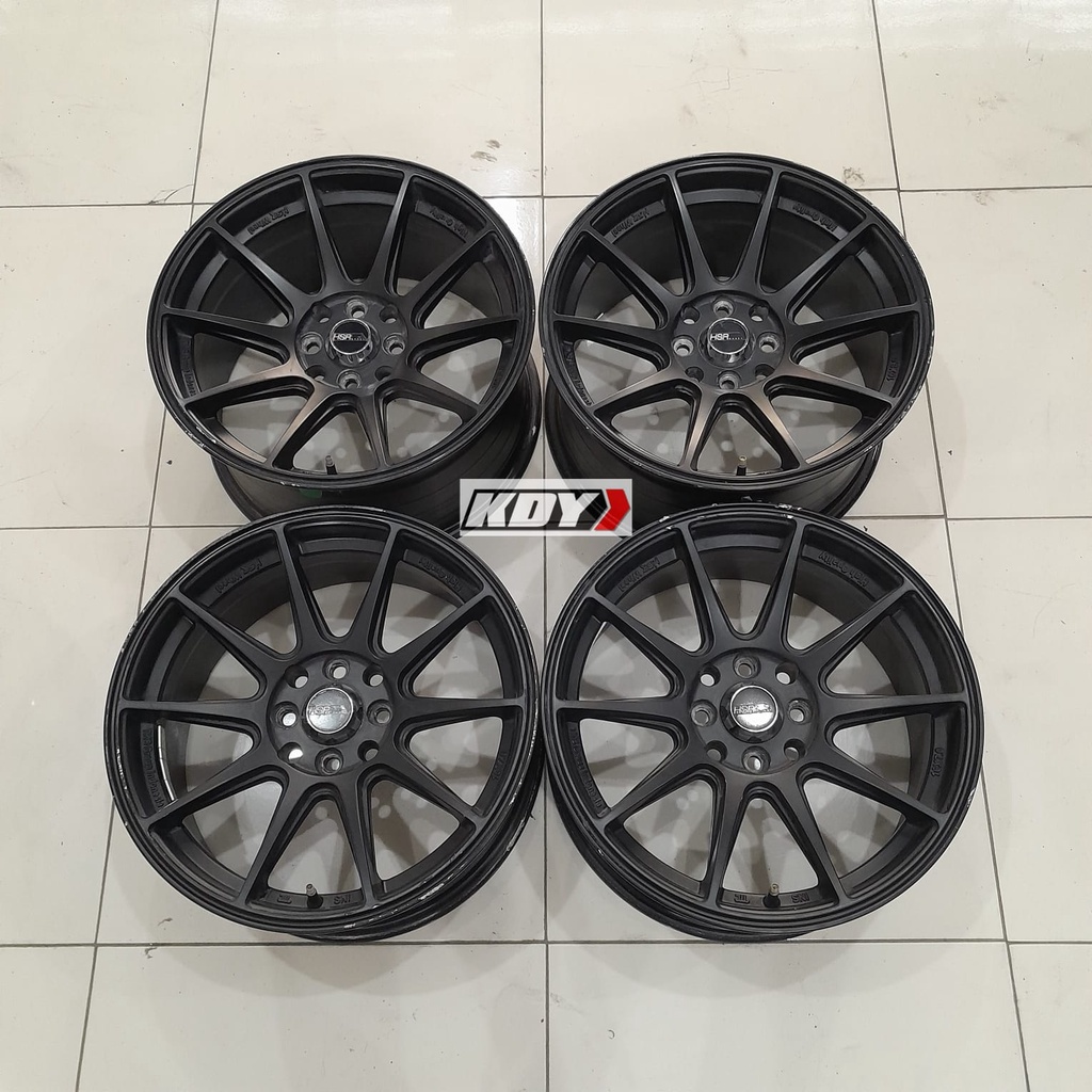 Pelek Bekas Mobil Hsr Shinjuku Ring 16 Baut 4 Brio, Livina, City, Avanza, Jazz, Yris