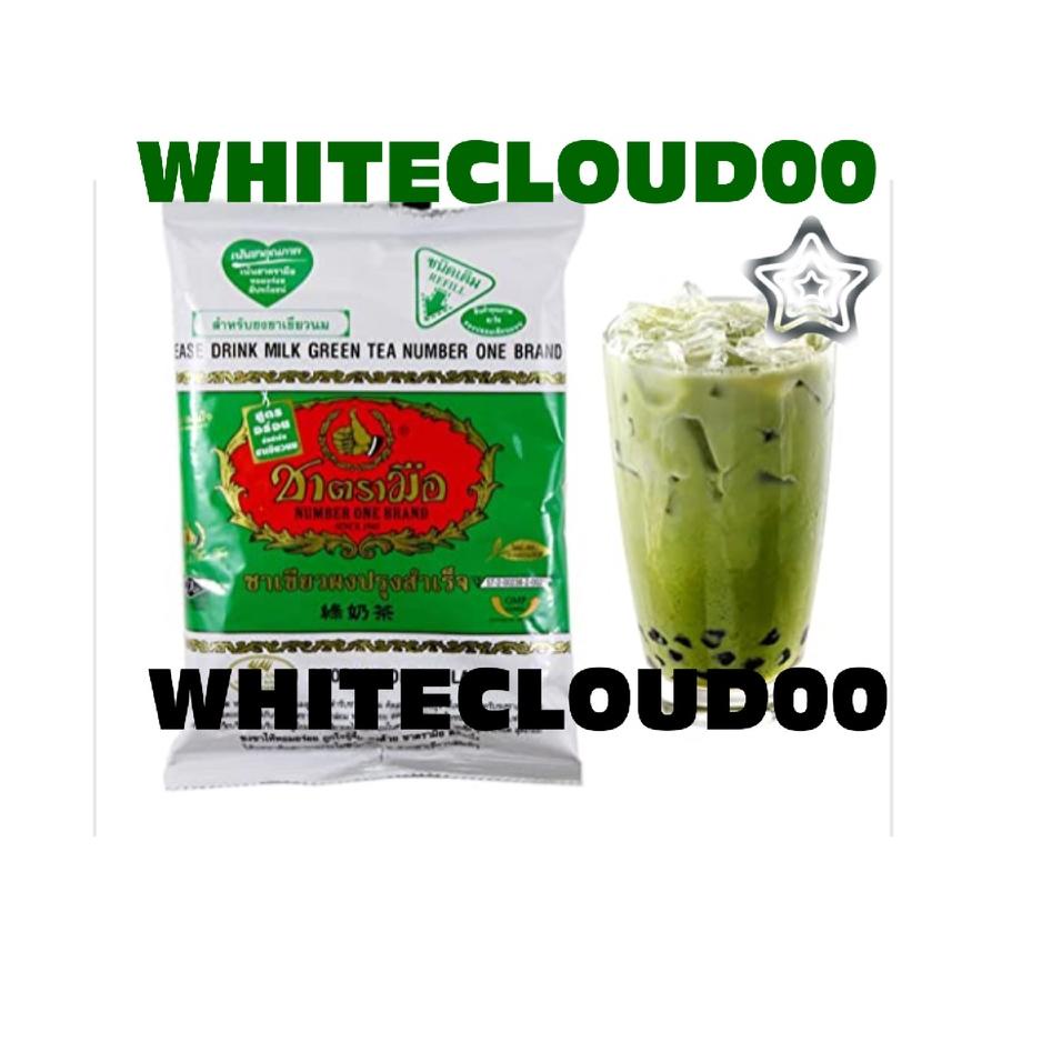 

(Terbaik) THAI TEA GREEN TEA mix cha tra mue Hijau thai tea Thailand 200 gram