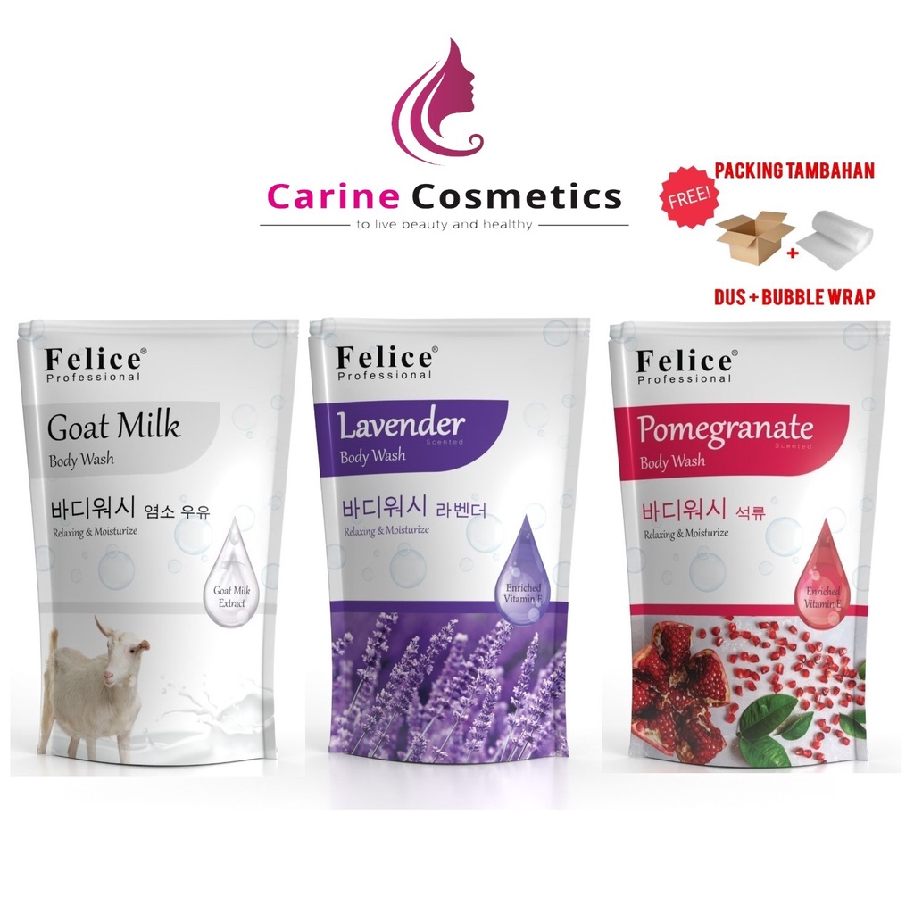 Felice Body Wash / Sabun Mandi Cair 1000ml ORIGINAL