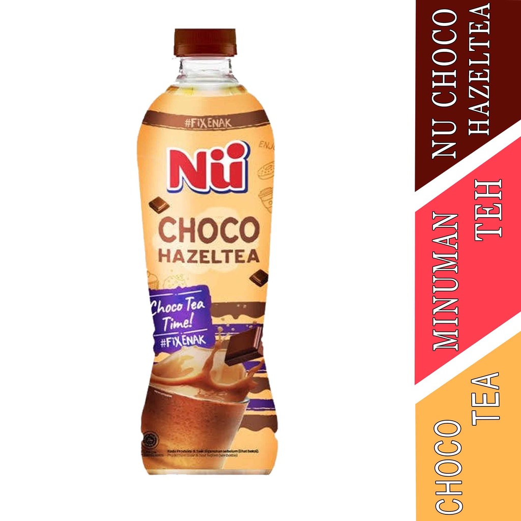 

Tea Choco- NU Choco HazelTea- Minuman Cokelat Tea- 330ml