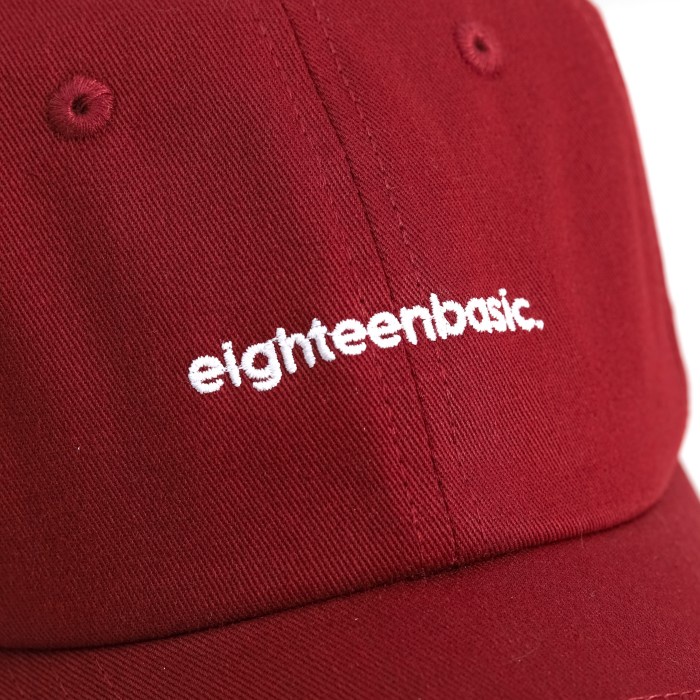hat / eighteenbasic hat - basic polo caps vol 1 - cream polo caps basic
