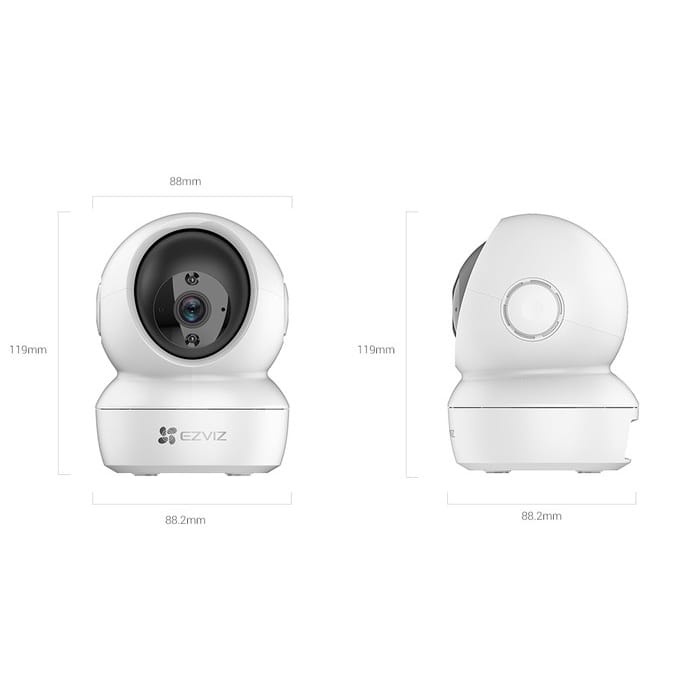 CCTV Ezviz C6N 2MP Smart Wifi Indoor CCTV IP Cam Pan andTilt Camera 1080p