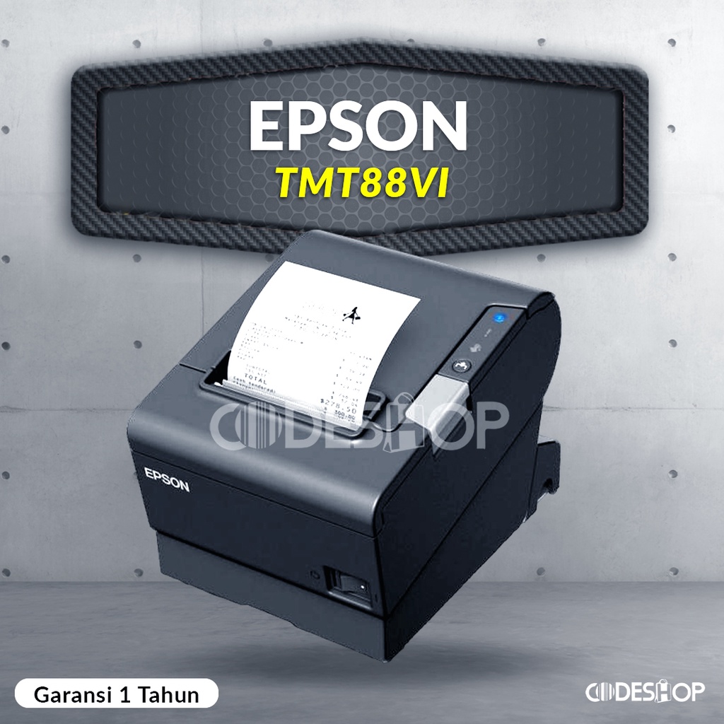 

Printer Pos Kasir Epson TMT88VI Cetak Kertas&Label Thermal