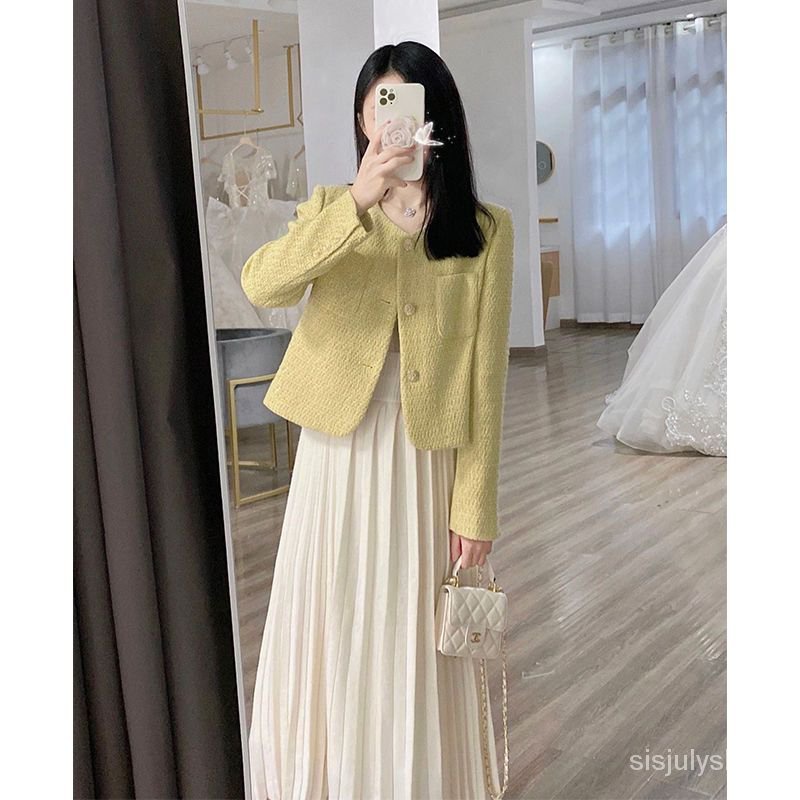 [✅BISA COD] #Sisjuly# Setelan Wanita Kekinian Set wanita baru 2023 jaket angin dupa kecil jaket angi