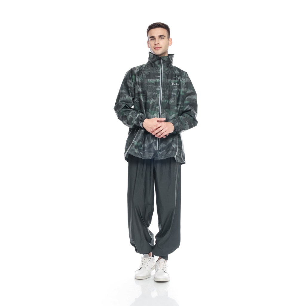 Rainsol Heavy Duty Z-pro | Jas Hujan Pengendara Motor | Double Sleting