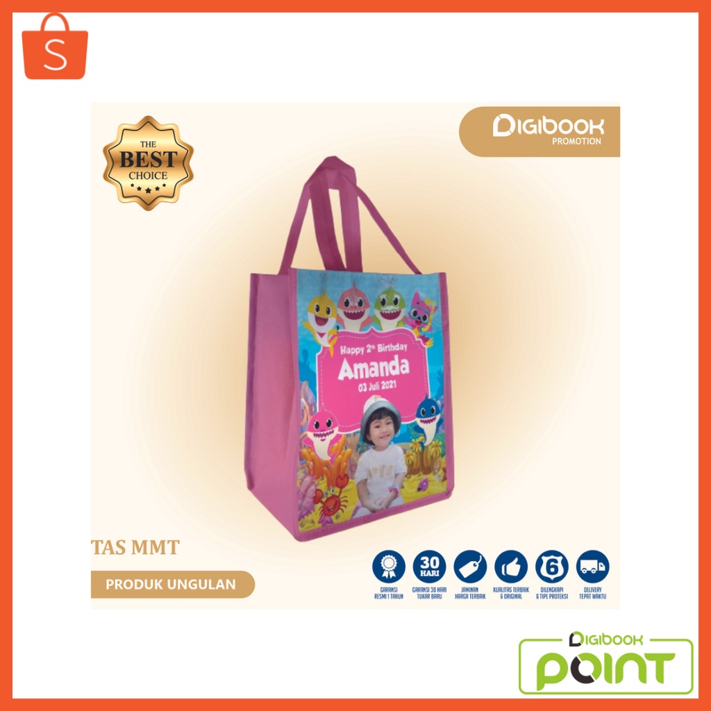 

Tas Goodie Bag Custom Untuk Ulang Tahun Anak Bahan MMT