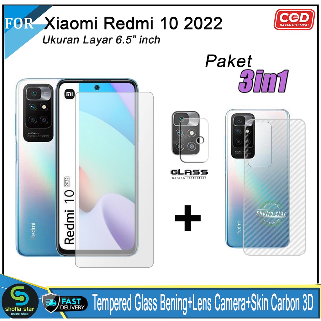 Promo 3in1 Tempered Glass Privacy Xiaomi Redmi 10 2022 10 Prime 2022 10A Note 9 Anti Gores Anti Spy Full Layar